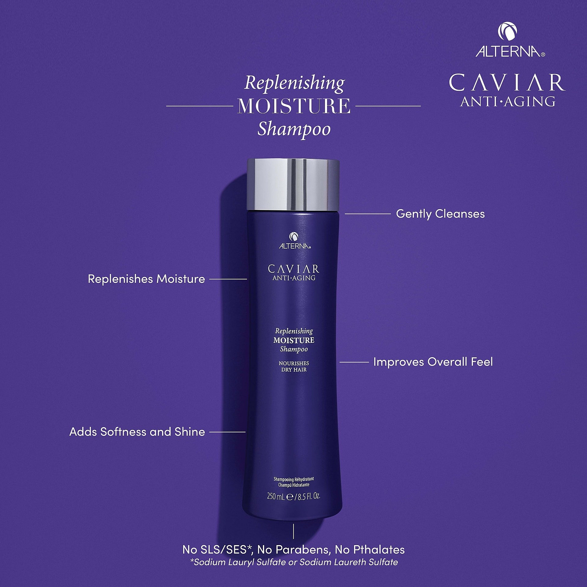 klæde sig ud Virus Regn Replenishing Moisture - Caviar Anti Aging Shampoo | Alterna Haircare
